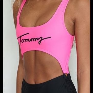 Tommy Jeans Cutout Swimsuit
